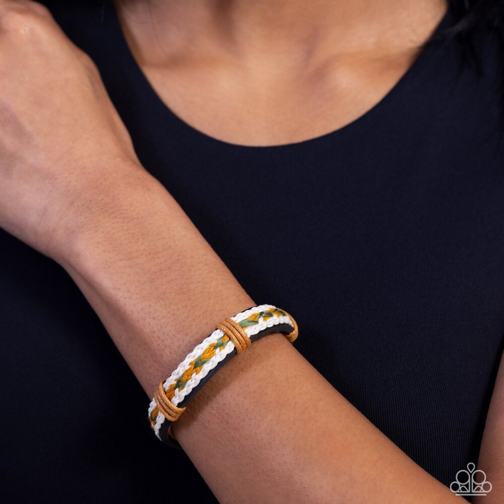 Mountain Passport  Green Bracelet